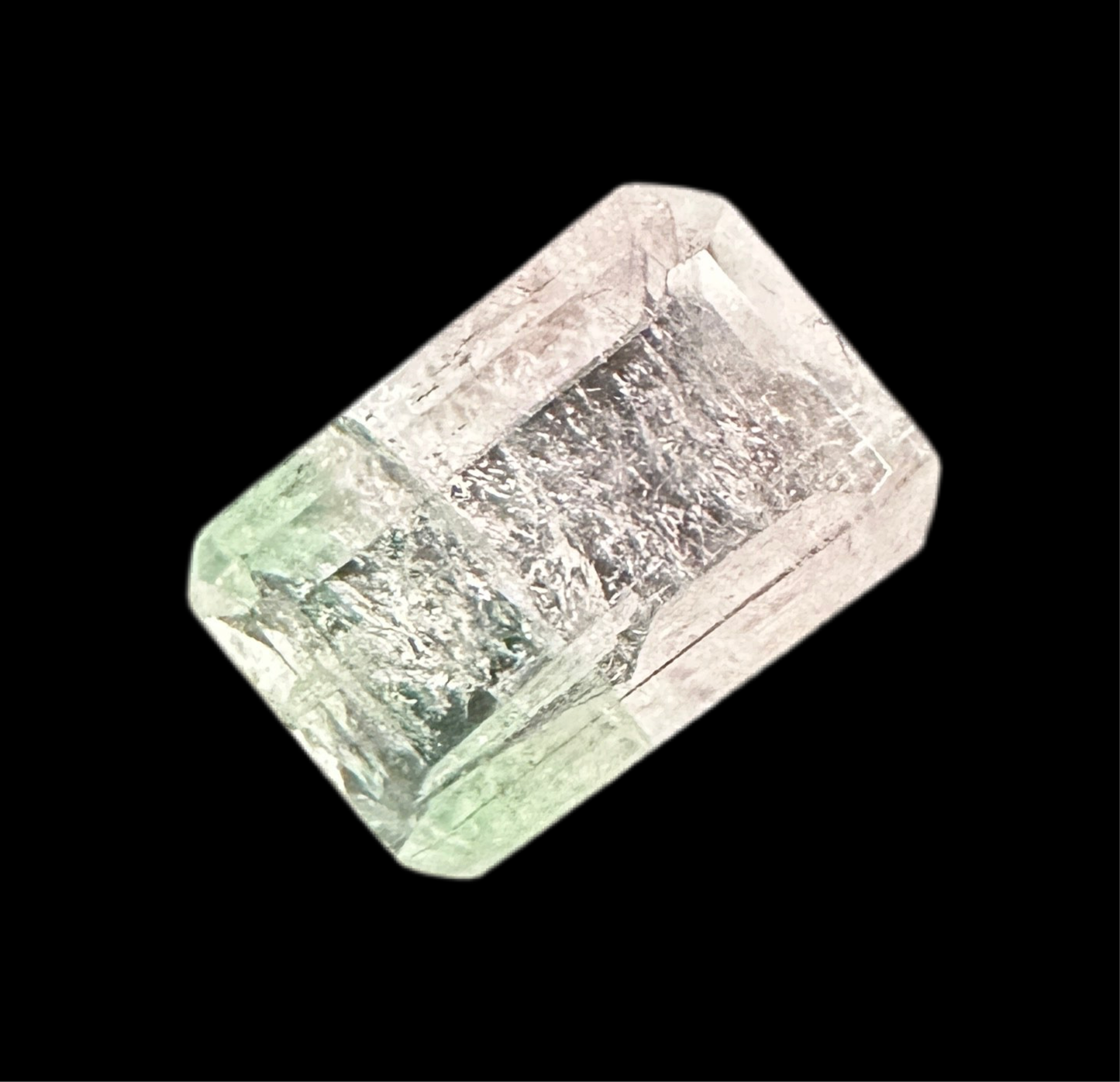 Natural Bicolour Afghanistan Tourmaline 7.82 Ct