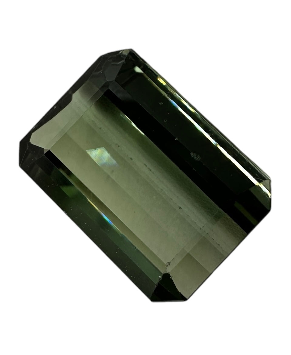 Natural Green Afghanistan Tourmaline 5.87 Ct