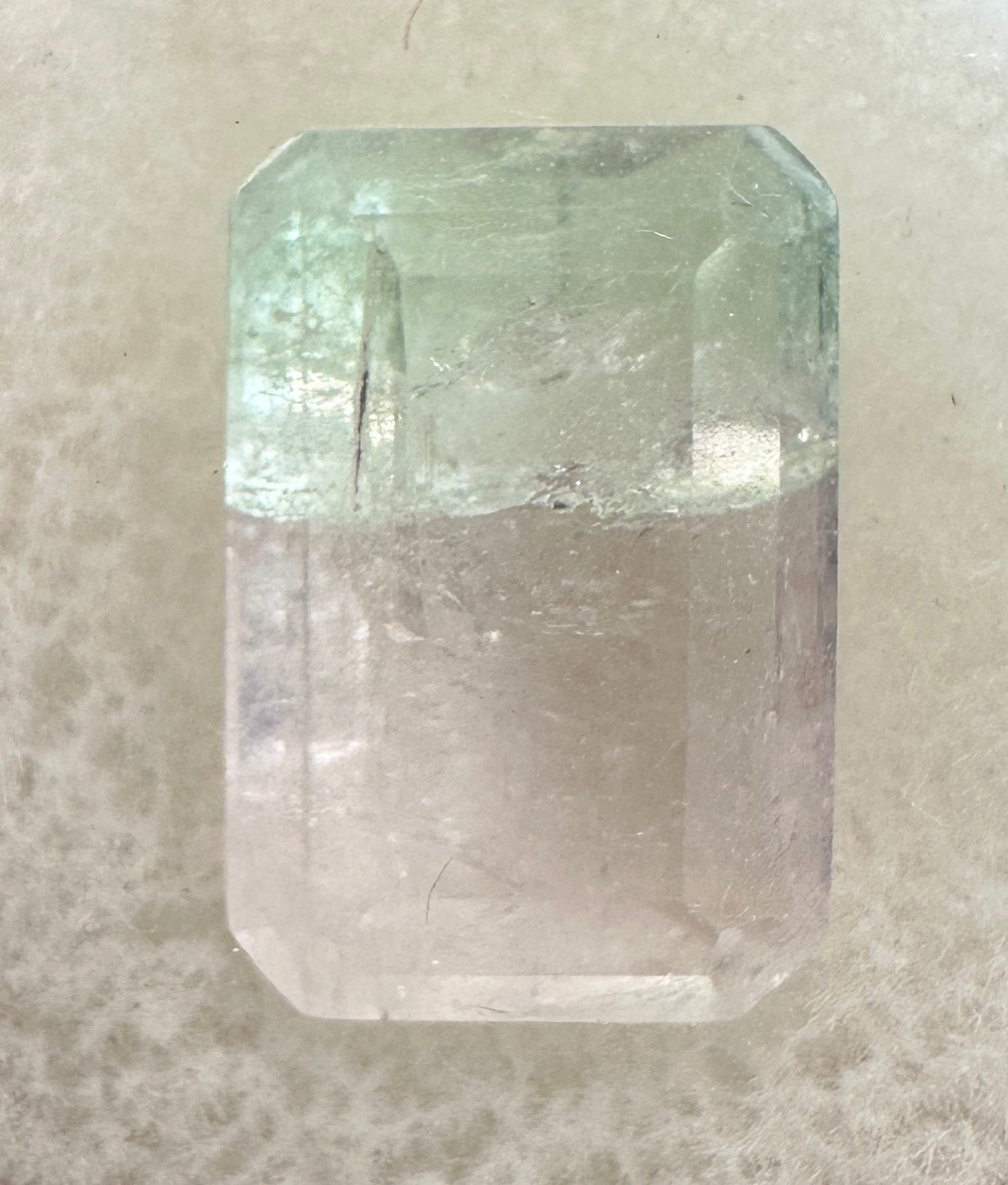 Natural Bicolour Afghanistan Tourmaline 7.82 Ct