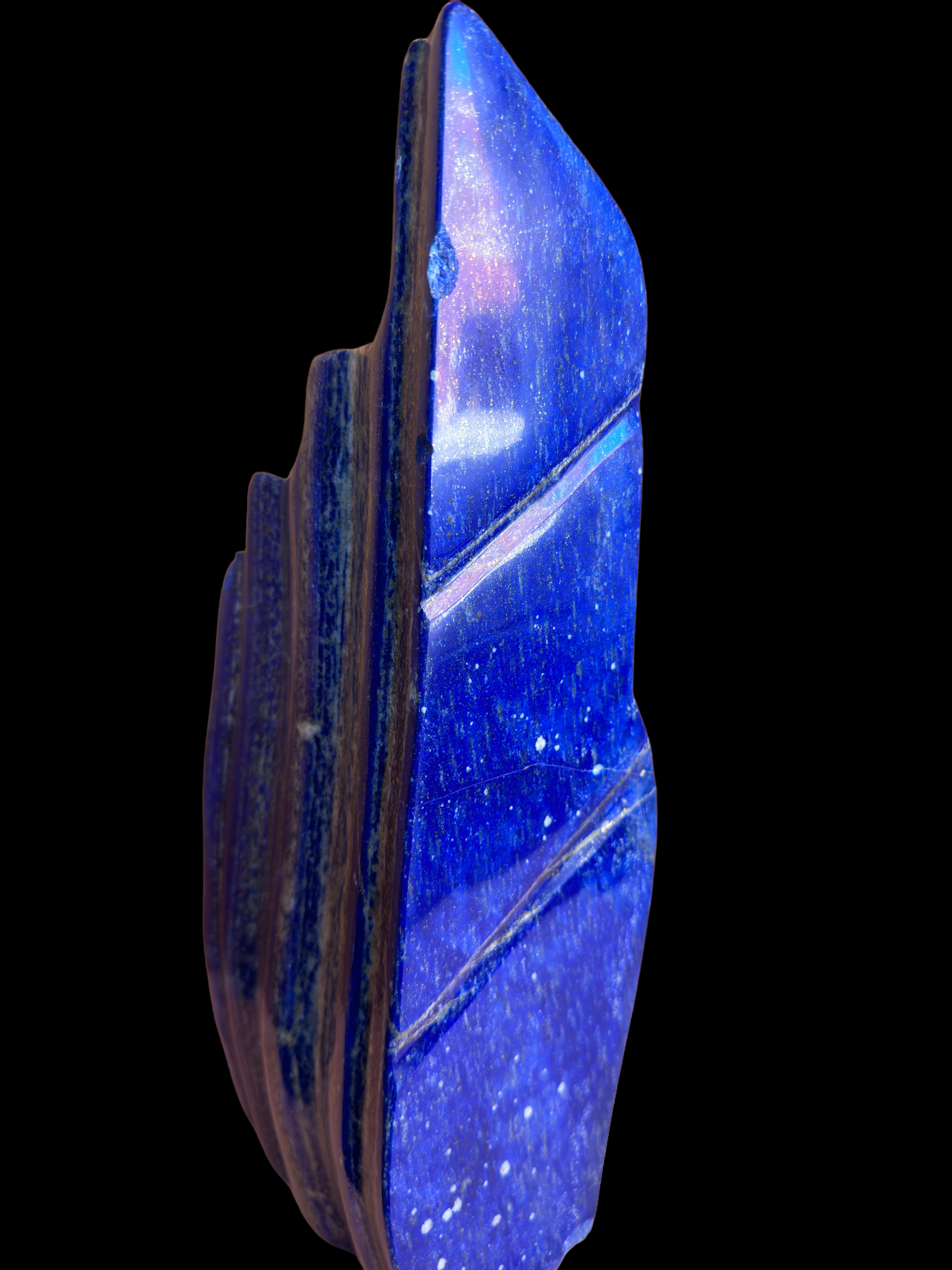 Premium Large Afghan Lapis Lazuli Polished Display Stone – 13.2 lb High-Quality Gem