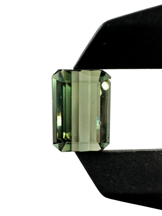 Natural Green Afghanistan Tourmaline 5.87 Ct