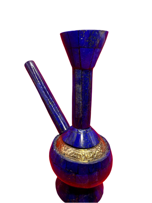 Afghan Lapis Lazuli Hand Crafted  Hookah