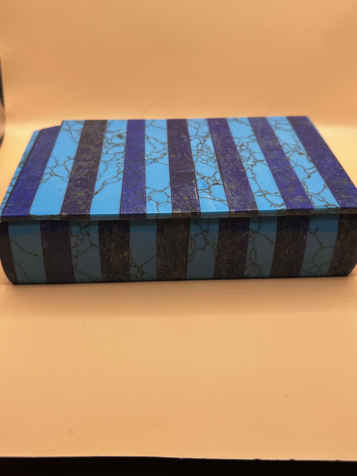 Afghanistan Hand Crafted three colour boxes Lapis Lazuli