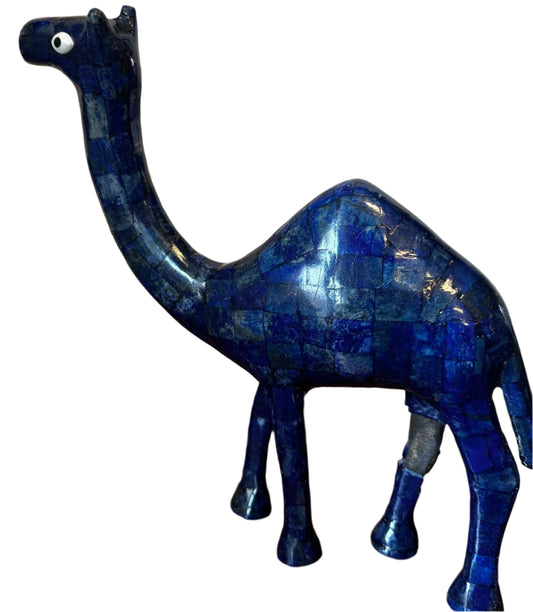 Afghanistan Hand Crafted Display Camel High Quality Lapis Lazuli